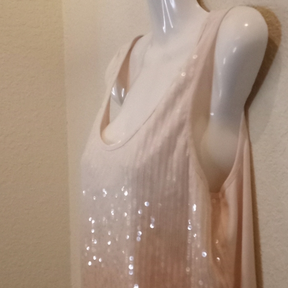 Ruby Rd. Ombre Sequined Tank Top - Picture 3 of 13